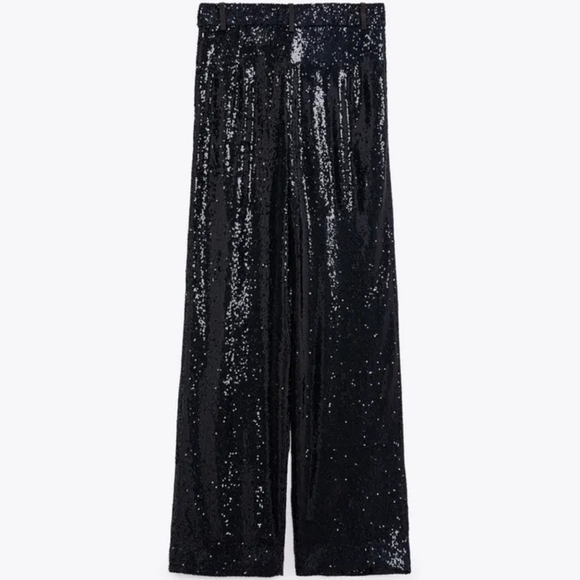 Zara Limited edition sequin pants - Picture 7 of 8